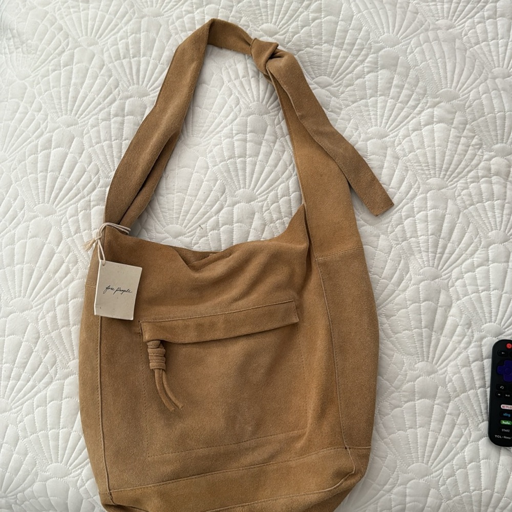 Free people jessa suede carryall